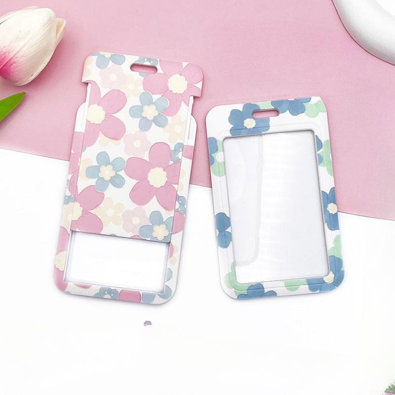 Wholesale Flower ID Card Holder Tag Bracelet Keychain